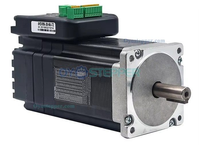 JMC NEMA 34 Integrated AC Servo Motor 660W 2.03N.m 3000RPM 72V 13.1A 86x86mm